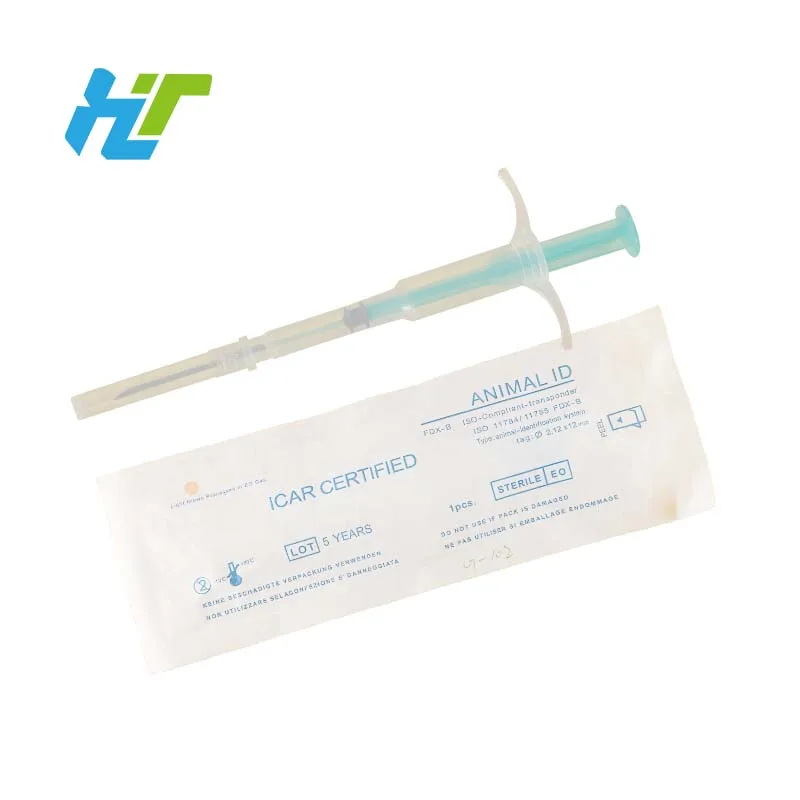 G-103 134 2 кГц FDX-B RFID животных микрочип имплантируемый для идентификации