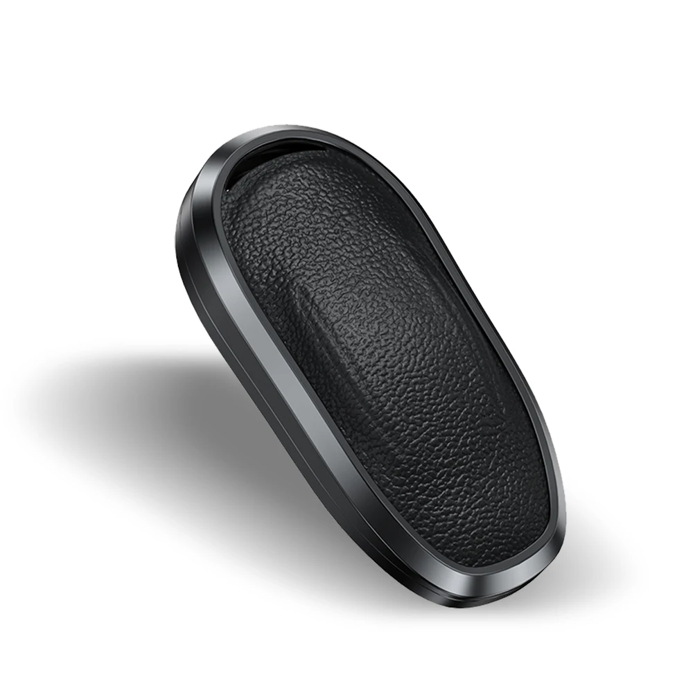 Fashion Leather Aluminum Alloy Car Key Cover Tesla Model 3 X S Y Protector Holder Matel Car Accessories Key Case