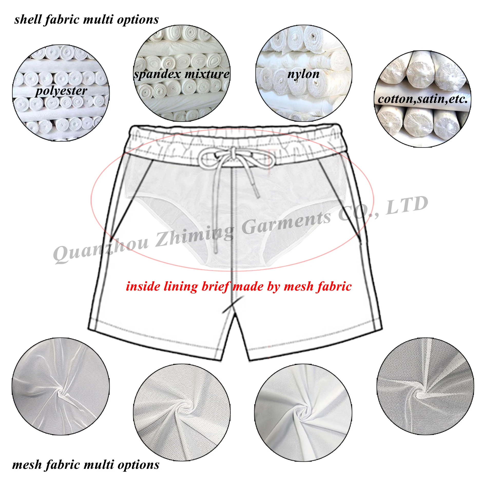 Custom Blank Boardshorts Wholesale Your Own Design Board Shorts Swimwear & Beachwear Mens Boardshorts