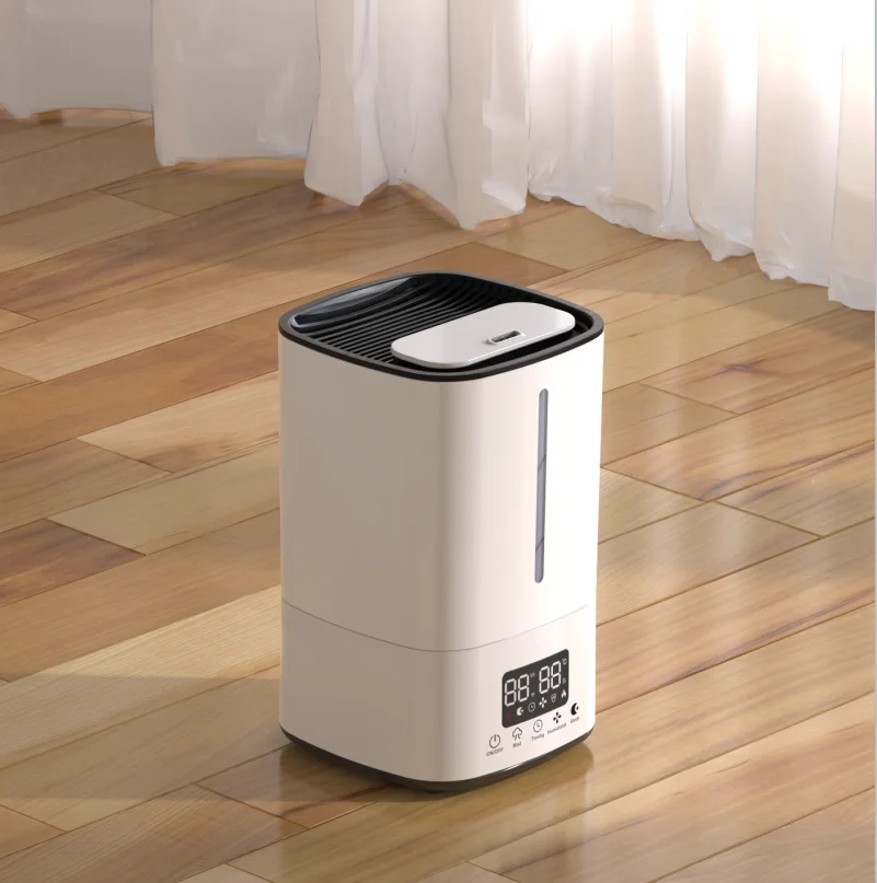 High Quality Home Dust Eliminating Sterilization Mist Maker Humidifier Top Water Injection Non-noise Ultrasonic Humidifier