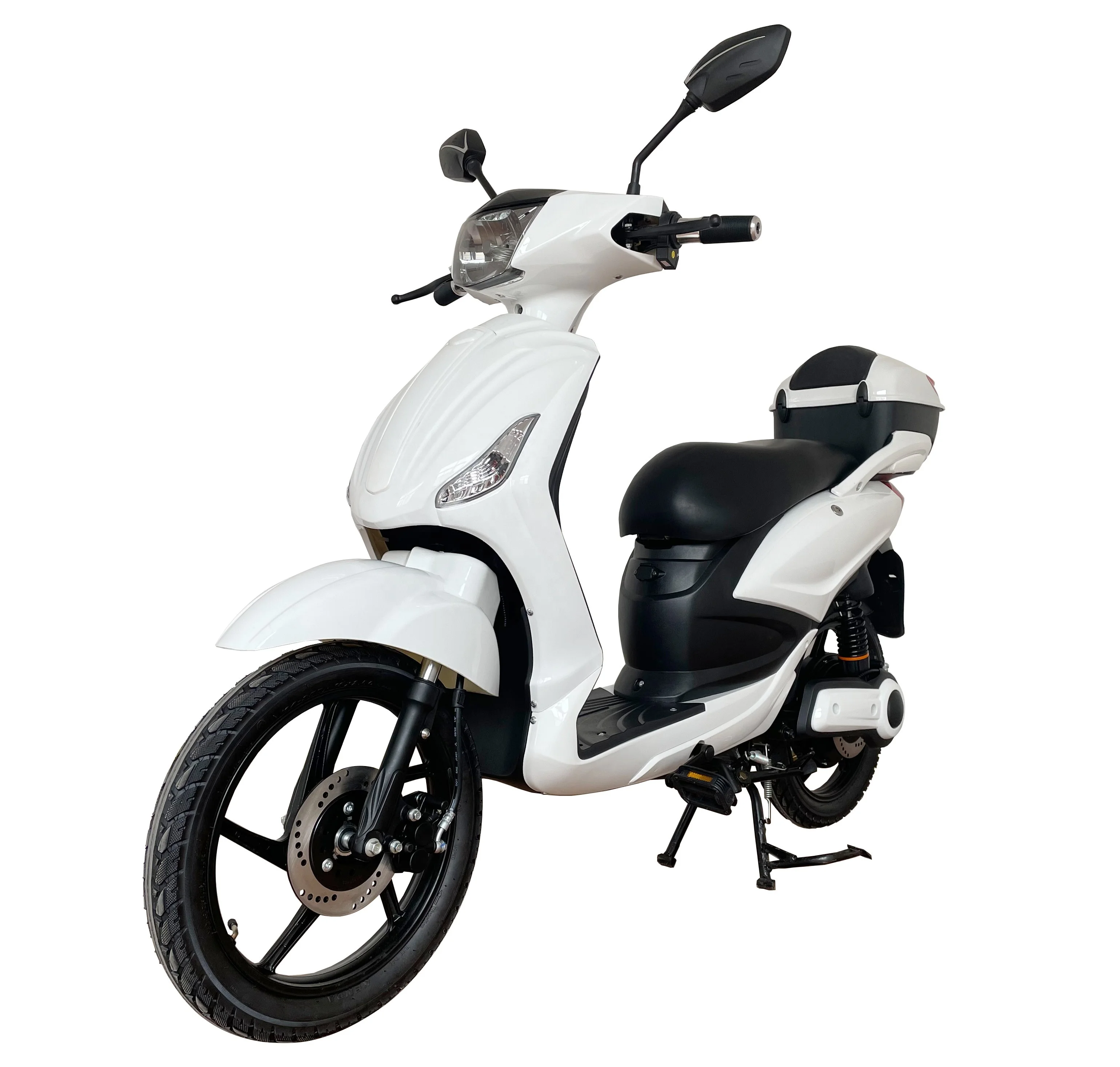 CE EEC Certified Light Weight Europe Style Pedal Assist Lead or Lithium Battery E Scooter With Full Colorful Display Bluetooth