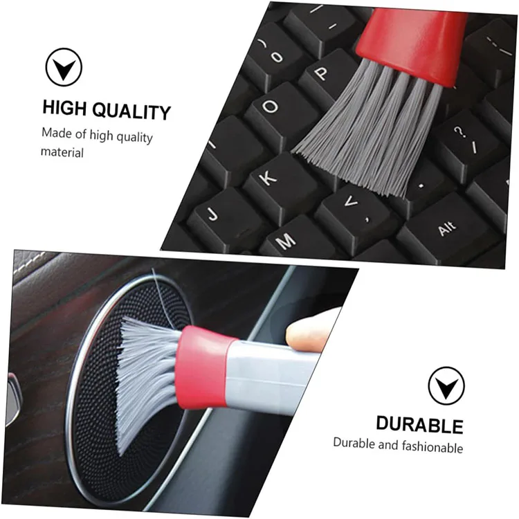 Silicone Car Gap Brushes Dust Blower for Computer Auto Air Conditioner Brush Duster Detail Brush