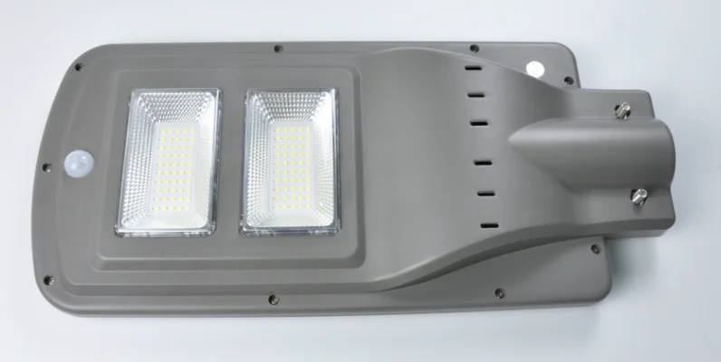 20W 40W 60W Outdoor All In One  Intergrated Powered Integrated Lithium Battery Housing Zhongshan Led Solar Street Light