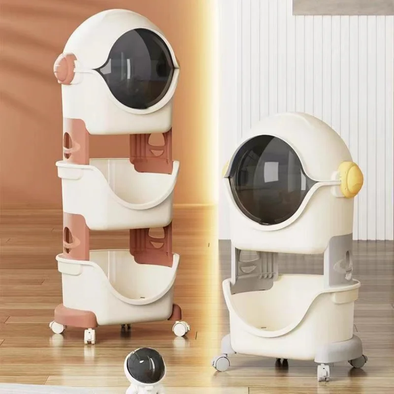 High quality Stroller Storage Rack For Baby Supplies Baby  Storage Mobile Snack Rack Children Picture  Bookcase Bookshelf