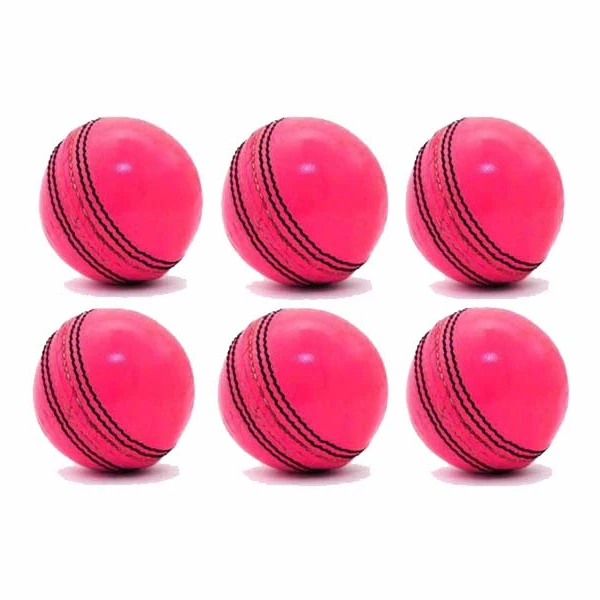 Pink Color Sports Cricket Tape Hard Ball Soft Foam Heavy Weight Cricket Tennis Ball