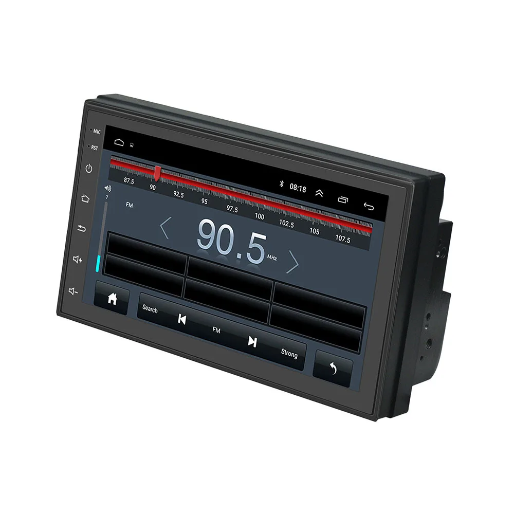 Автомобильный GPS навигации стерео 2 Din Android головное устройство с 7 дюймов LCD сенсорный экран 1G + 16G поддержка FM радио/WiFi/GPS