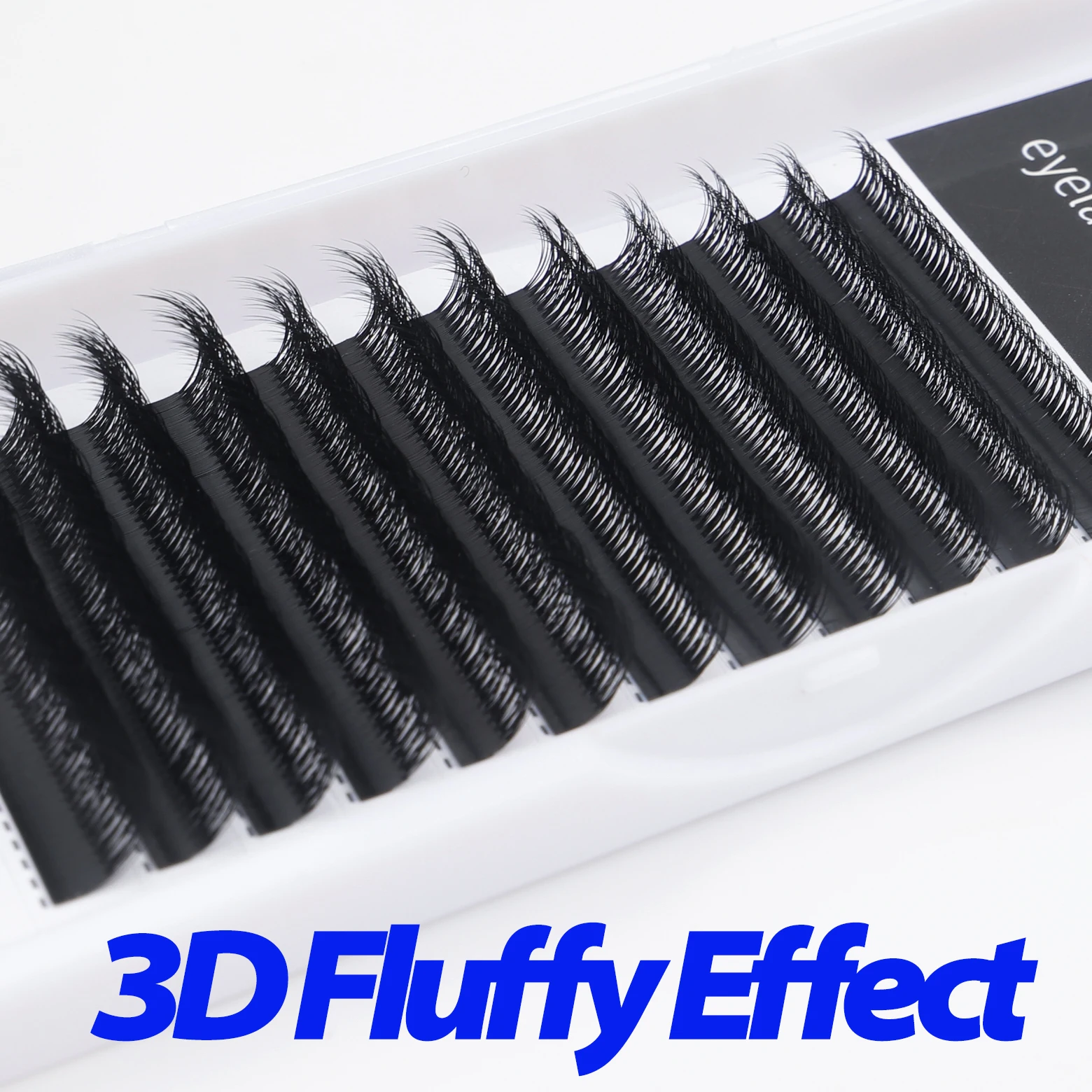 New Arrival 3d 4d 5d Multi-Layered Fluffy Lash Extension Cluster Multi Double Triple Layer Eyelash Extension