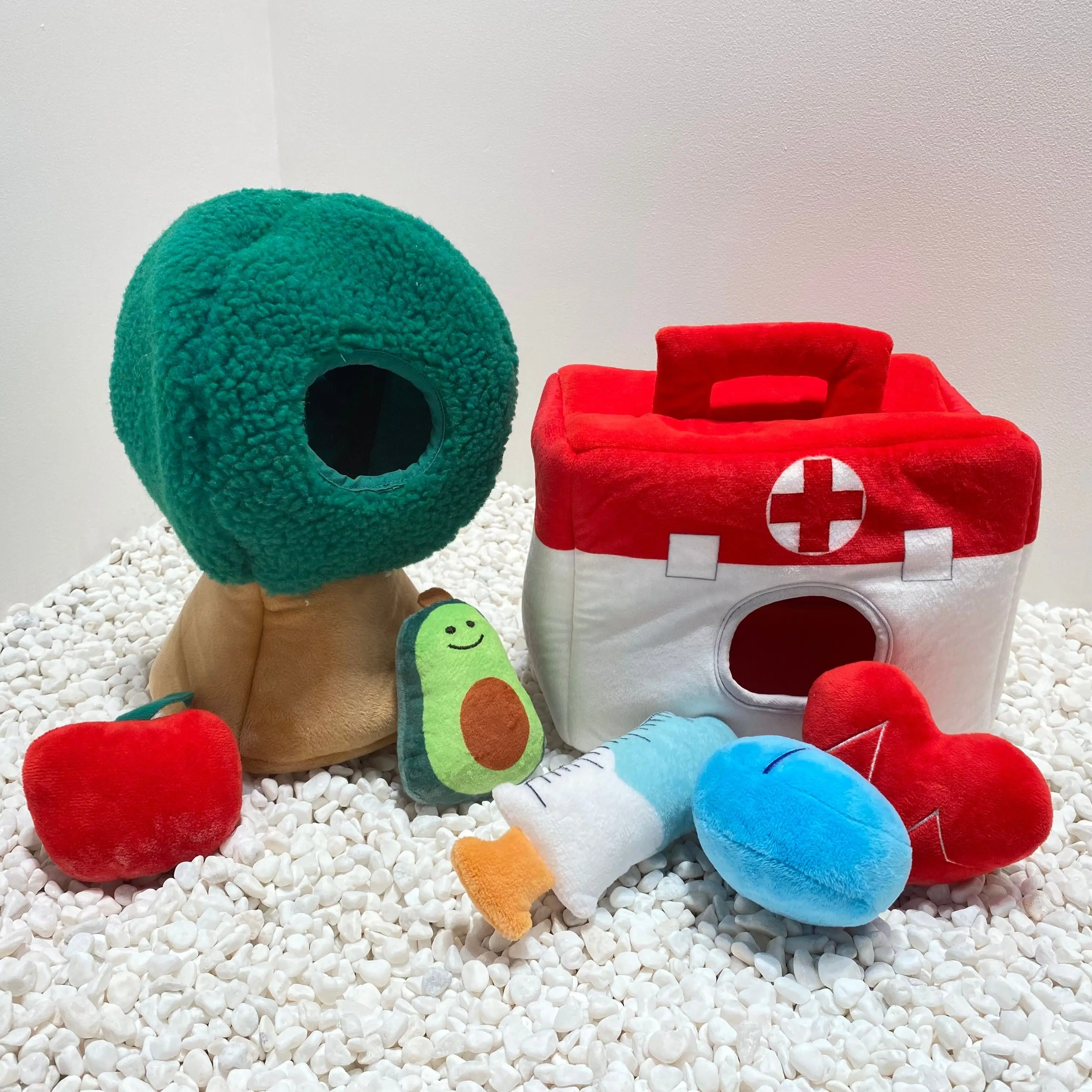 Hide And Seek 2022 Newest Design Pet Durable Chew Toy Custom Plush Toy