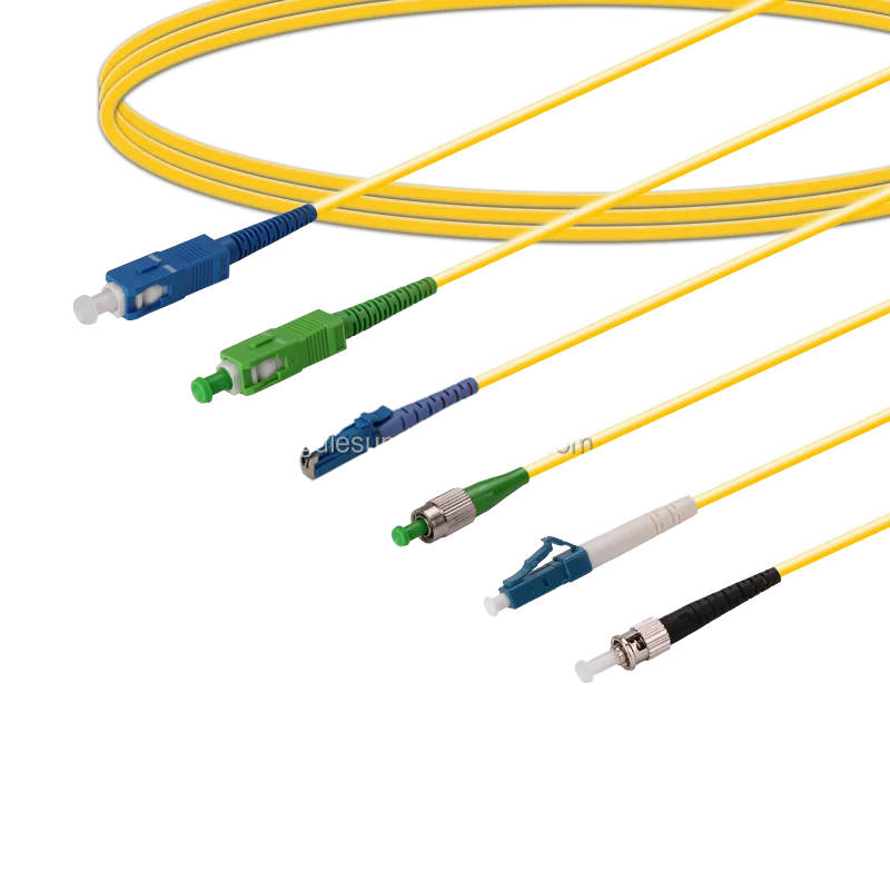  LC-SC одномодовый бронированный оптоволоконный патч-корд для FTTH