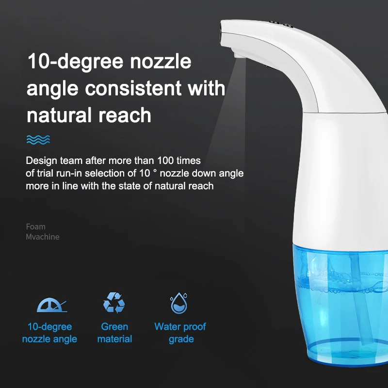 bathroom set sensor foam touchless auto with visible bottle foaming hand liquid dispensers automatic soap dispenser