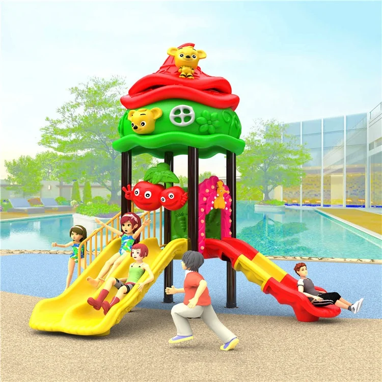 Playground slides kindergarten children play equipment amusement park kids commercial outdoor playground equipment