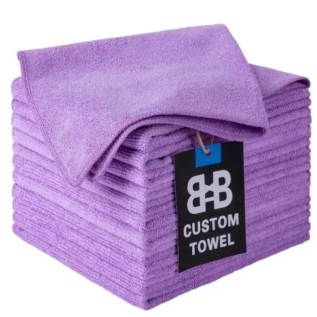 Microfiber Detailing Towel Kitchen Cleaning Cloth Polishing Car Cloth Car Towels