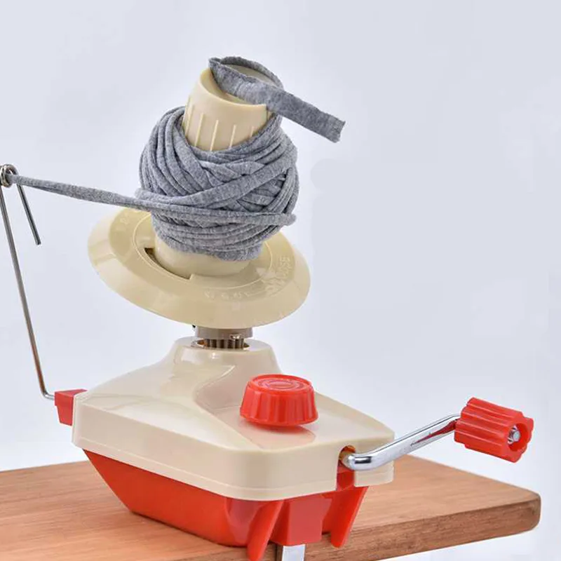 Handheld Knitting Machine Yarn Winder Fiber String Line Ball Winding Manual Wool Winder Sewing Accessories