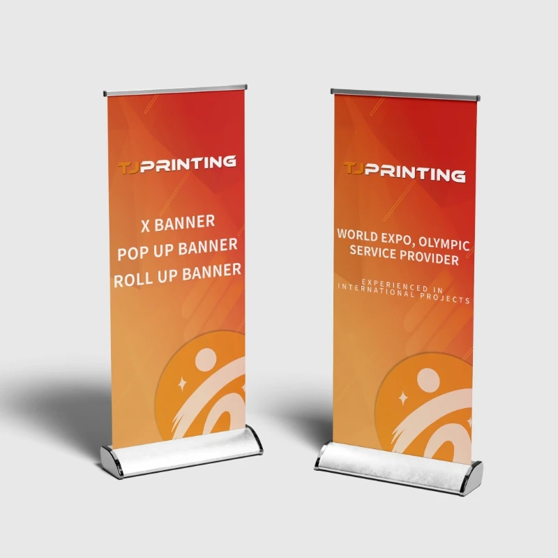 Indoor and outdoor customized print advertising roll up banner stand display for promotional activities
