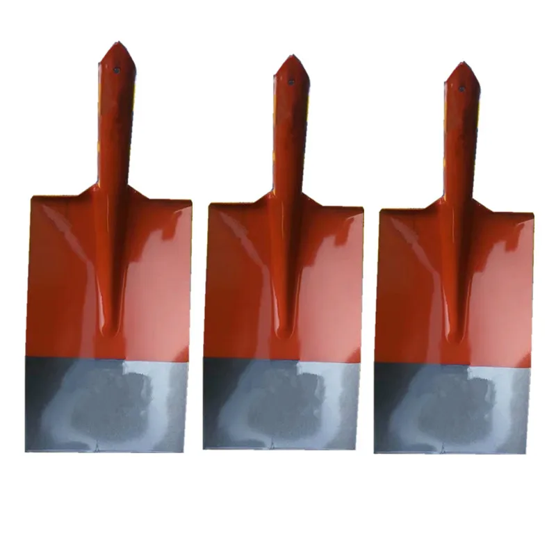 Tangshan wholesale oversea market manganese steel farming tool garden spade head and farm handle shovel