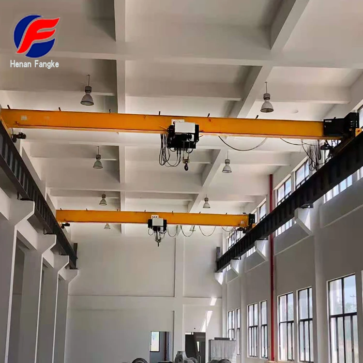 
hot sale 1ton to 5ton single girder overhead travelling crane manufactured from China 