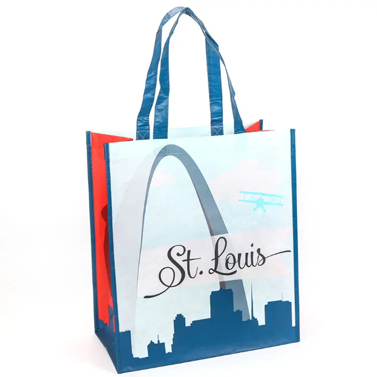 Wholesale large capacity size durable shopping bag washable foldable recyclable material rpet tote bag