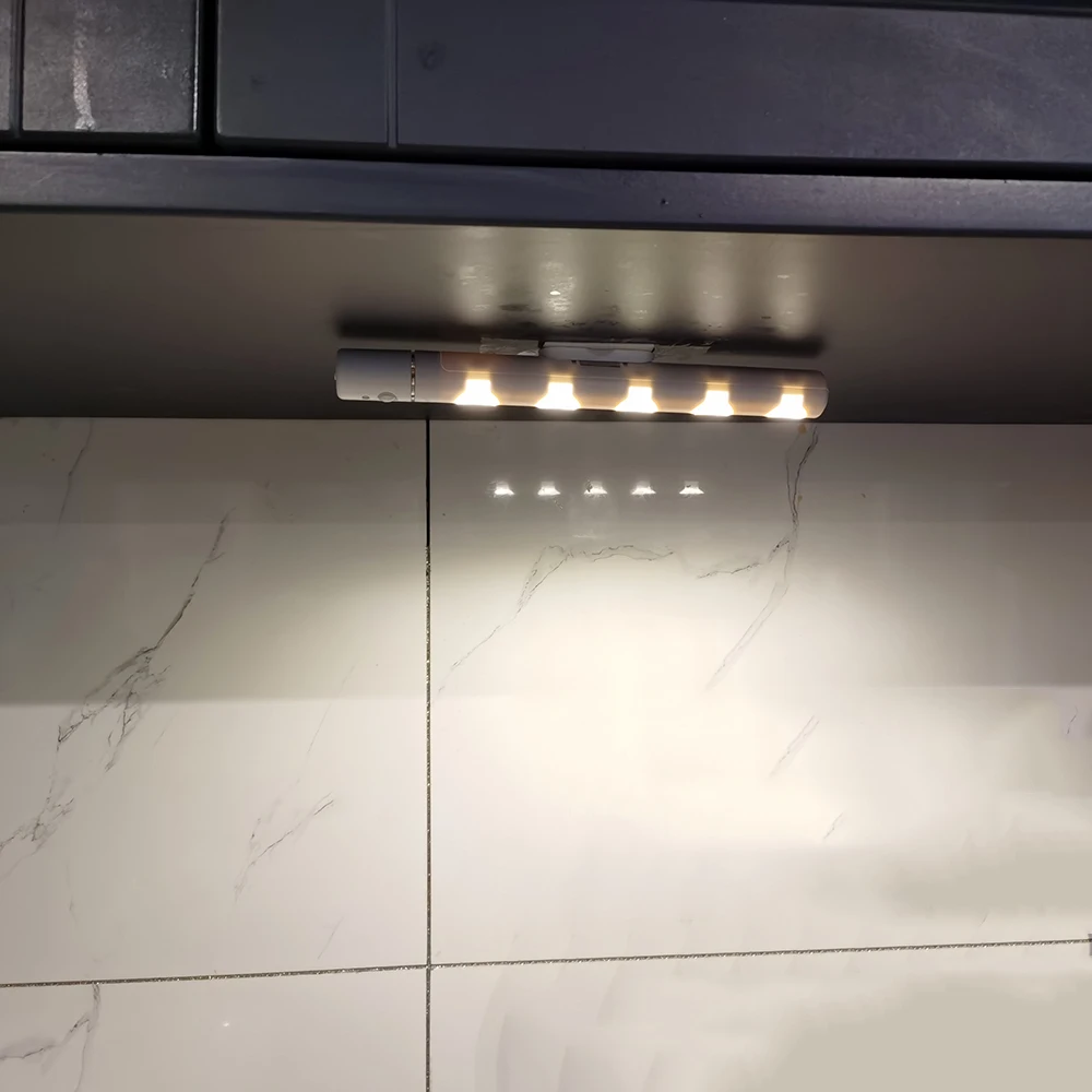 Popular 10 LED PIR Infrared Motion Sensor Indoor Night Led Closet Magnetic Cabinet Light