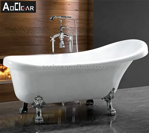 Golden antiqu heated soaking clawfoot tub feet other bath tubs freestanding bathtub