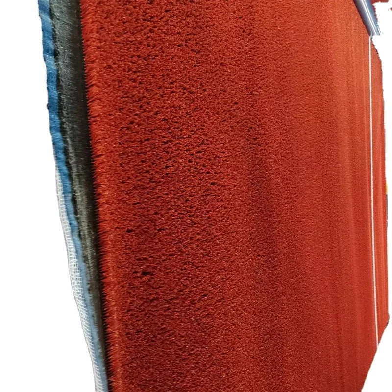 meisen red green blue colorful artificial grass for outdoor kids playground runway track tennis basketball sport flooring turf