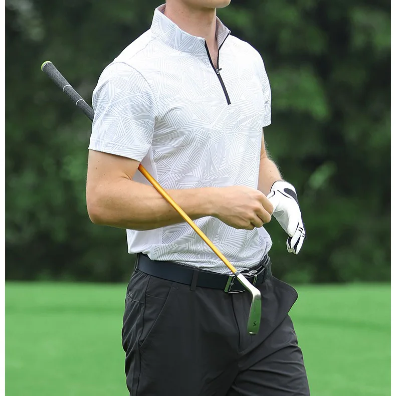 Golf Polo Wholesale Plain Golf Wear Custom Your Own Logo Polo Shirt Oem Pattern Breathable Golf Jersey For Men