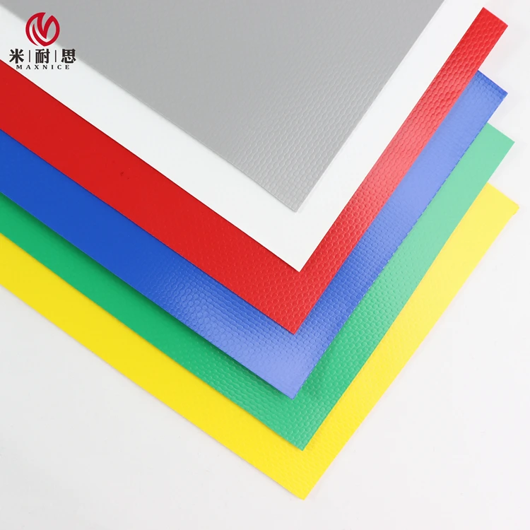 Fire Retardant PVC Coated Polyester Tarpaulin Fabric For Tensile Membrane Building Structures