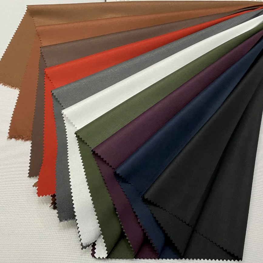 Fashionable Soft Plain Twill Polyester Rayon TR Suiting Fabric TOYOBO fabric Summer Fabric For Garments