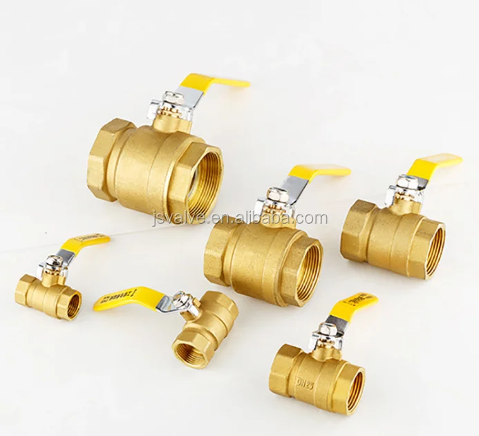 Full Port Female Thread NPT Water Stop Shut Off Lead-Free Brass Ball Valve