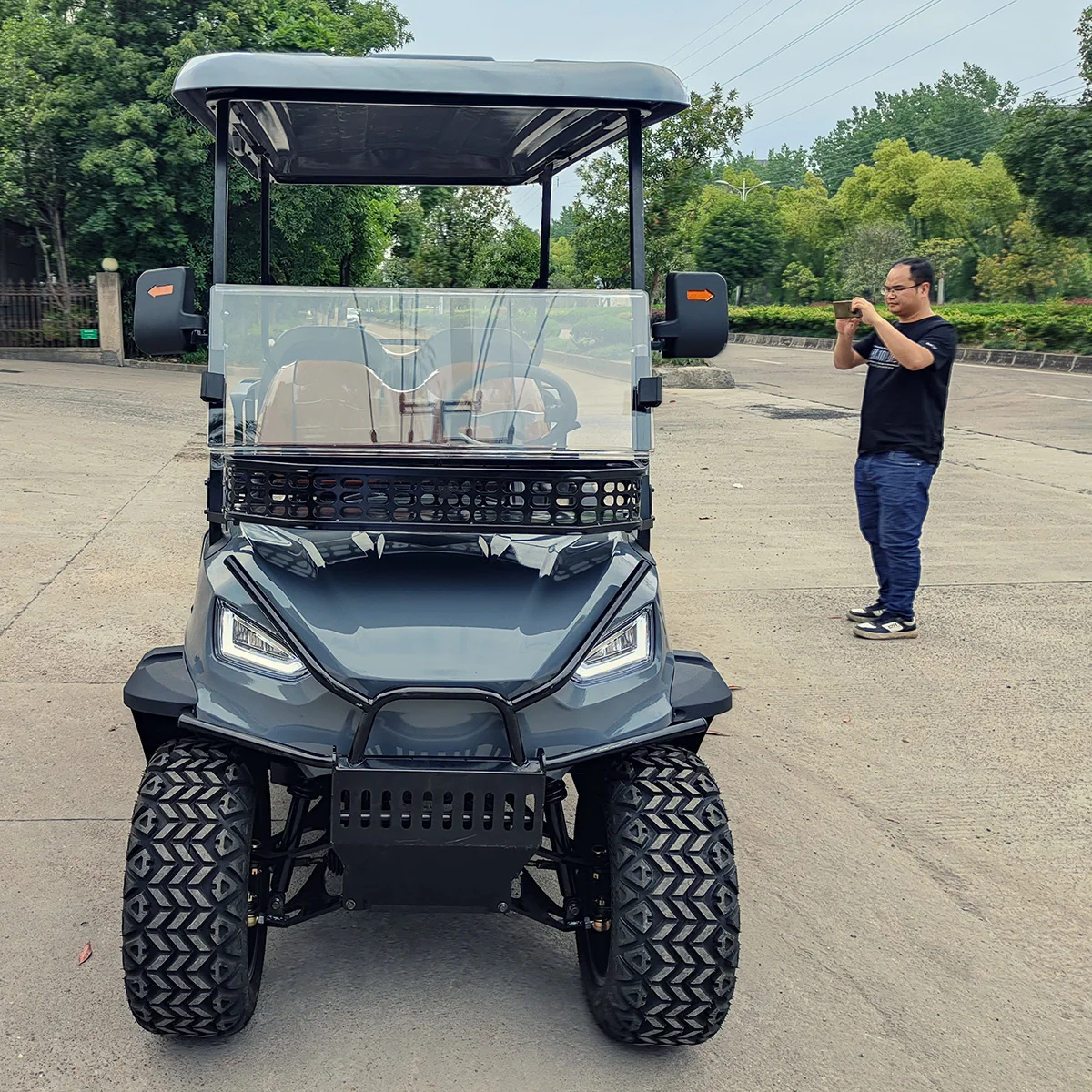 4-Seater Gas Club Car Golf Cart Off Road fuel engine Fast Speed Buggy