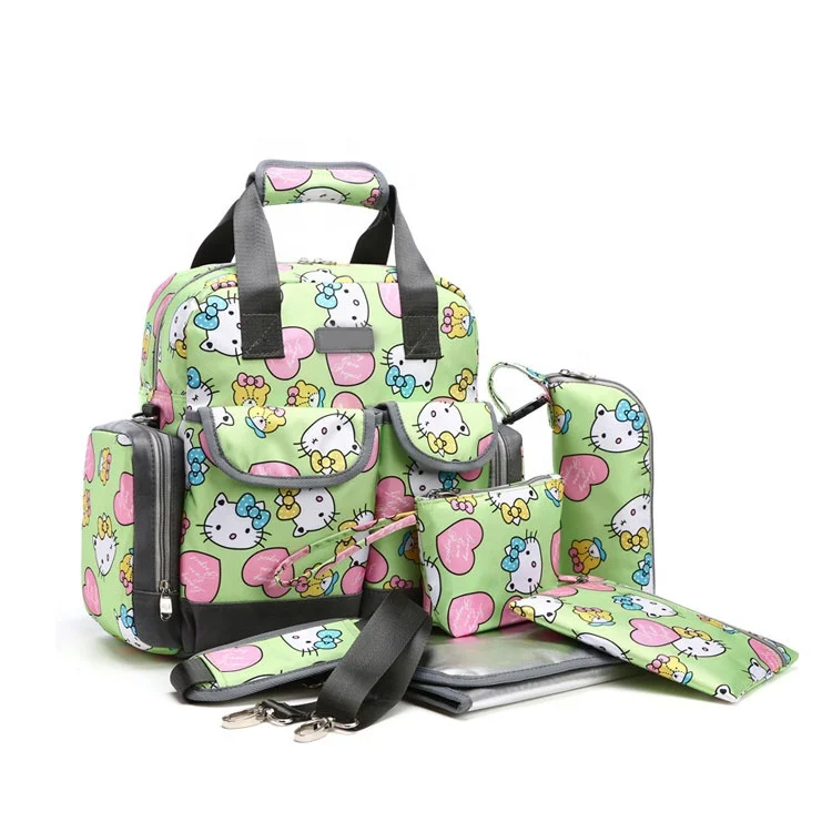 New Wholesale Waterproof Stylish Mom Mummy Mommy Back Pack Baby Backpack Diaper Bags For Mother