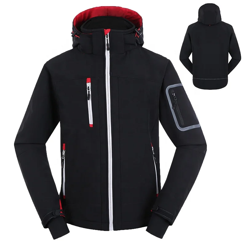 Custom 10000 mm waterproof mens windbreaker streetwear outdoor lightweight sport rain jacket