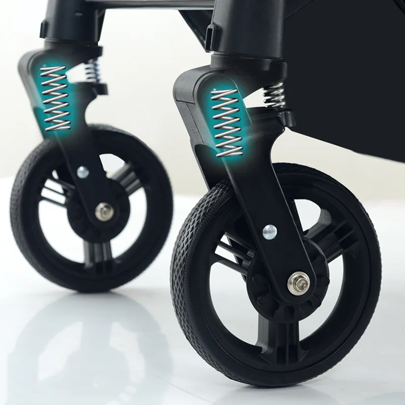 Luxury Multifunctional Foldable High Landscape Kids Pushchair Cart Travel Carriage Pram 3 in 1 Baby Stroller