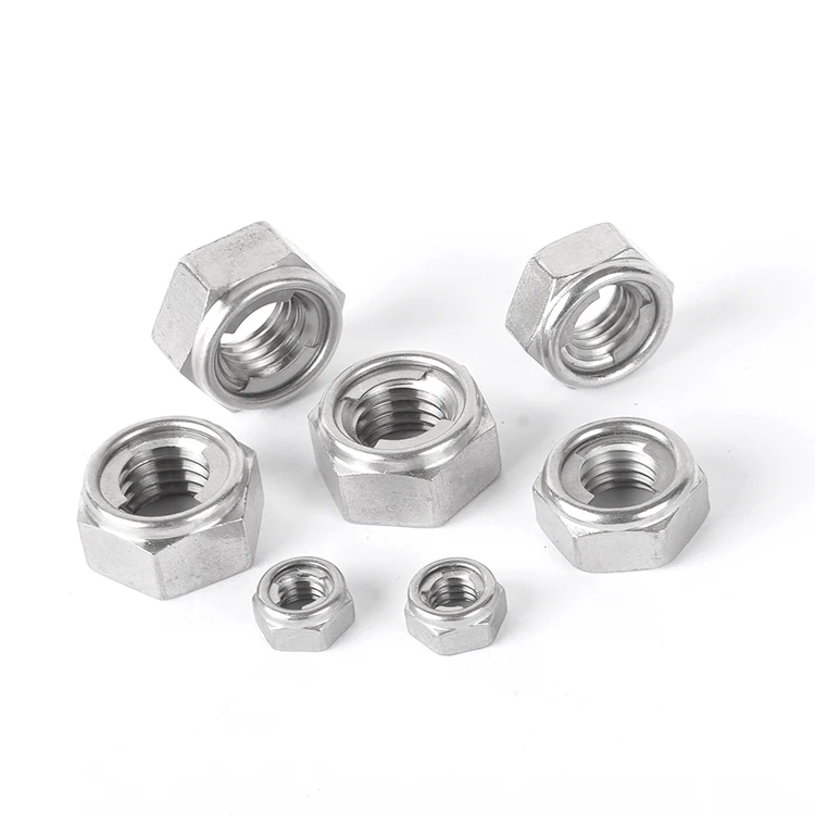 Factory Wholesale Carbon Steel Din980 Nut Lock Nut Bolts And Nuts