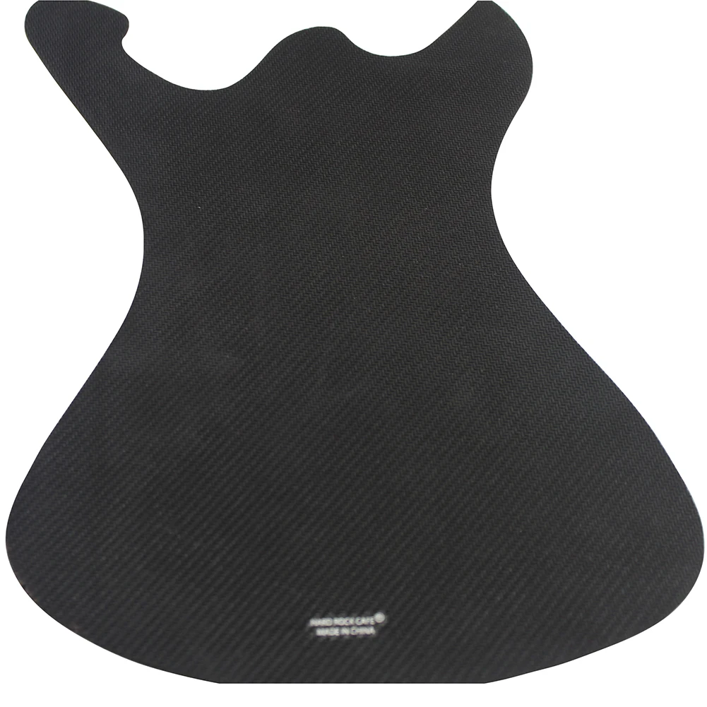 Custom Advertisement Rubber Back Soft Cloth Top Gaming Mouse Pad with guitar shape