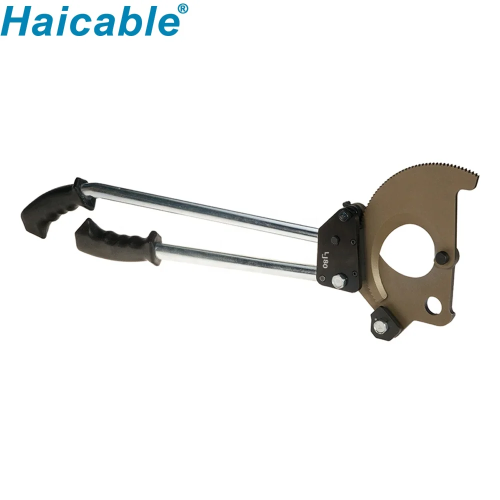 Hand Cable Cutter Blades LJ-80 Electric Ratechet Wire Cutting Scissors