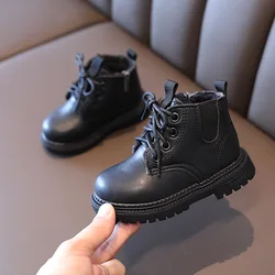 881 New Autumn Winter Children Casual Shoes Baby Girls Fashion Casual Winter Thicken Warm Snow Boots Kids Outdoor Snow Boots