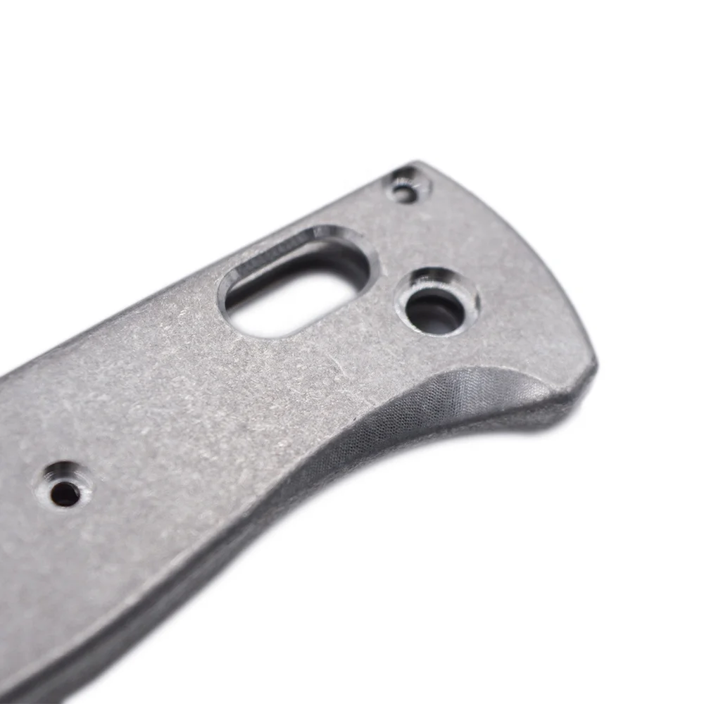 EDC Classic Custom Surface Titanium Knife Handle Scales for Benchmade Bugout Series 533