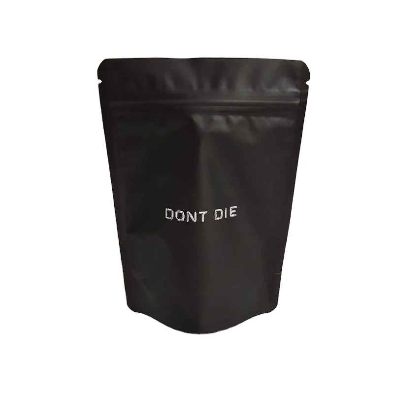 New Design 400 Mg Coffee Tea Medible Packs Snack Chips Gift Mylar Food Smell Proof Clothes Zip Lock Bags For Candy