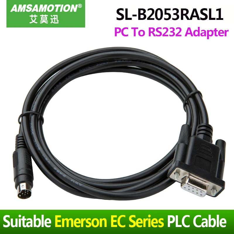 SL-B2053RASL1 подходит Emerson из линейки EC PLC Кабель для программирования EC10 EC20 EC10A ПК к RS232 адаптер