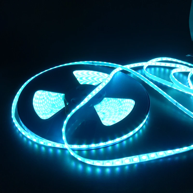 Водонепроницаемая светодиодная лента 12 в 24 5050 rgb IP68 20 м 60