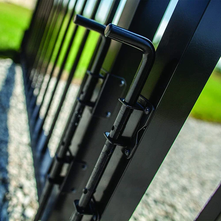 Stainless Steel PVC Vinyl Fence Drop Rod crews Black Gate Ground Latch Wooden Gates Holding Cane Bolt Heavy Duty Gate Drop Rod