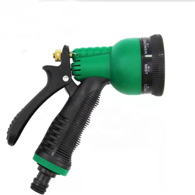 High Pressure ABS Garden Hose Nozzle Water Gun for Irrigation & Car Wash Featuring High-Tech Spraying Convenient Garden Watering