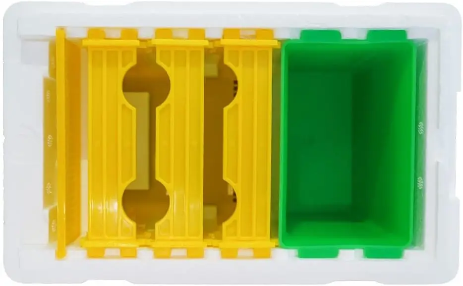 Hot Sale Beekeeping Equipment Polystyrene Mini Bee Hives EPS Queen Nuc Box Bee Mating Beehive Plastic Hive