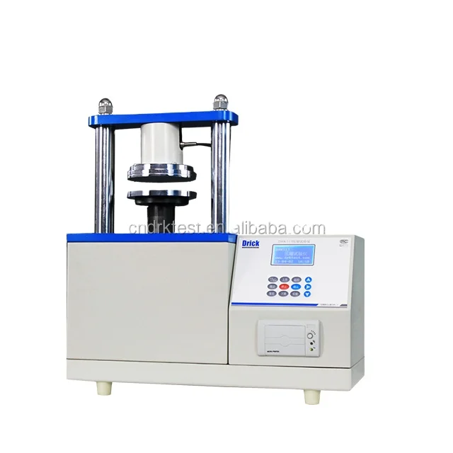 Прибор для проверки силы на раздавливание бумаги PAT ECT FCT RCT CMT CCT тестер компрессии бумажных трубок электронный синий
