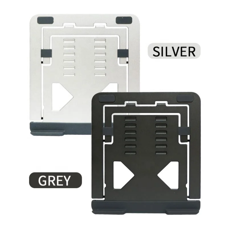 Laptop Stand Laptop Holder Stand 2022 Small Portable Foldable Aluminum Alloy Ergonomic Adjustable Height Folding for Macbook