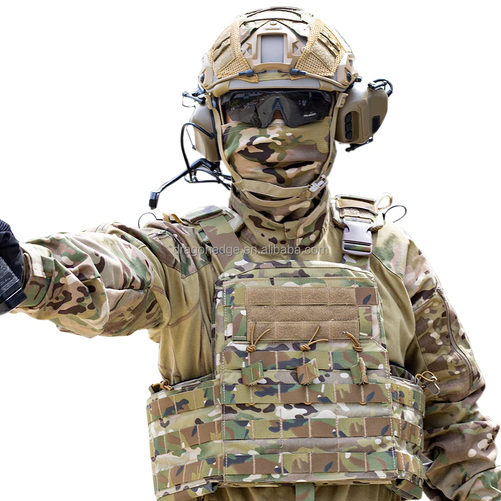 SPARK TAC 500D Cordura Nylon CPC Plate Carrier CP Tactical Harness Cage  Hunting Combat Tactical Vest