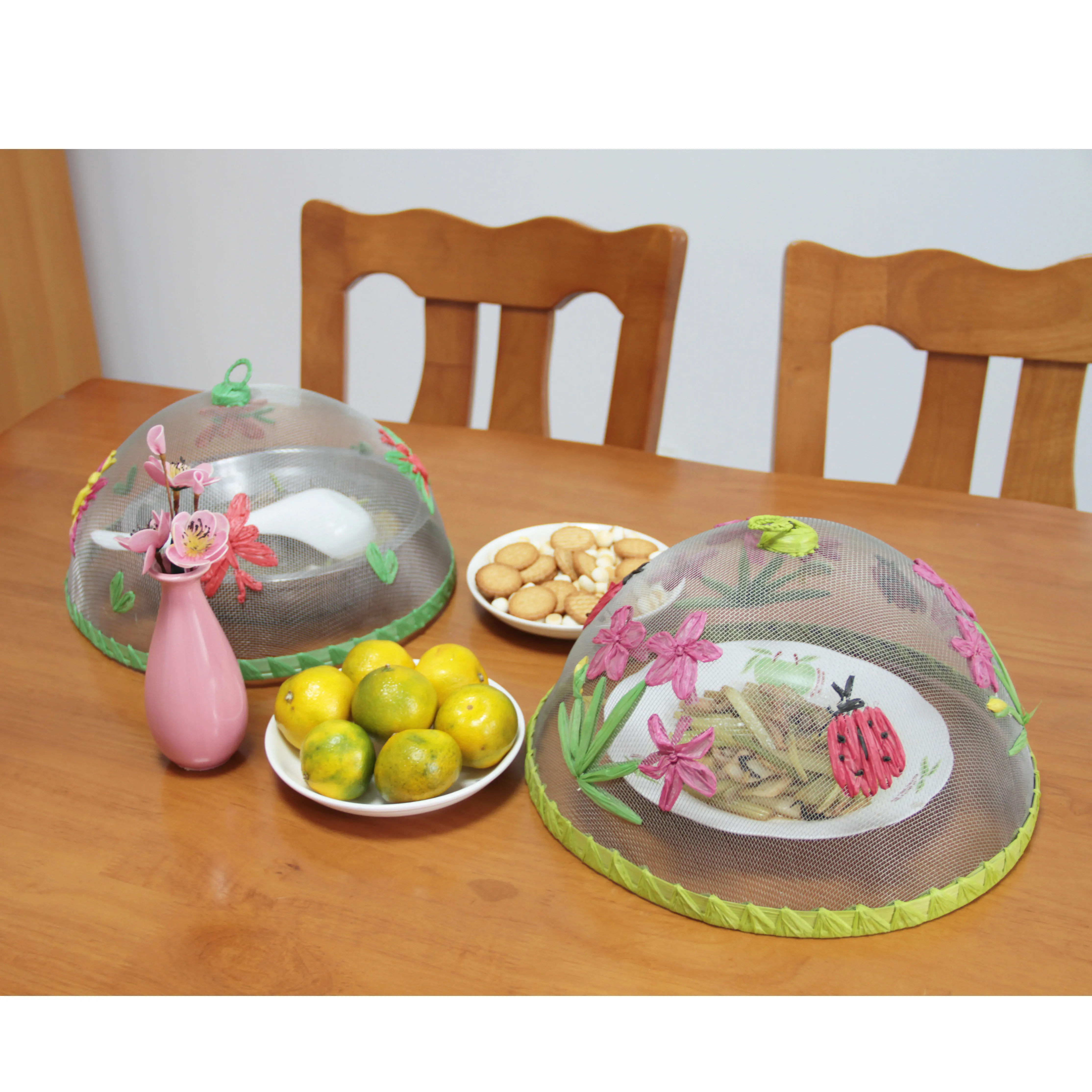 Крышка для пищевых продуктов, оптовая продажа, круглая сетка для дома и кухни, многоразовая москитная сетка, сетка для пищевых продуктов