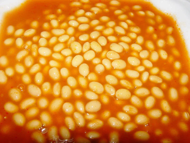 Canned Baked beans in tomato sauce with high quality