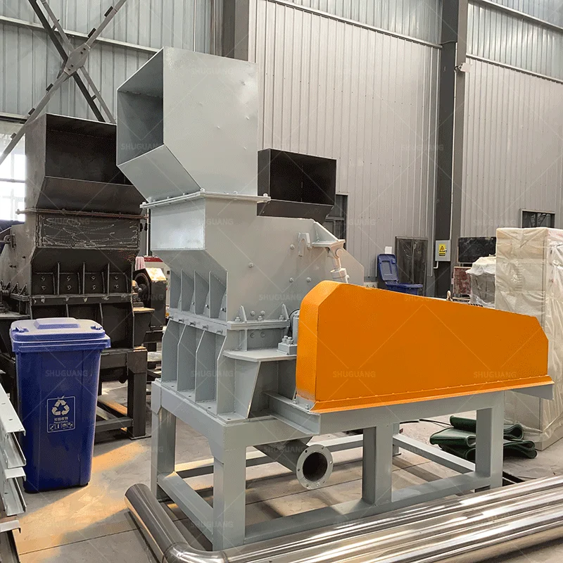 Scrap engine metal crusher Mini scrap rubber metal crusher machine for sale