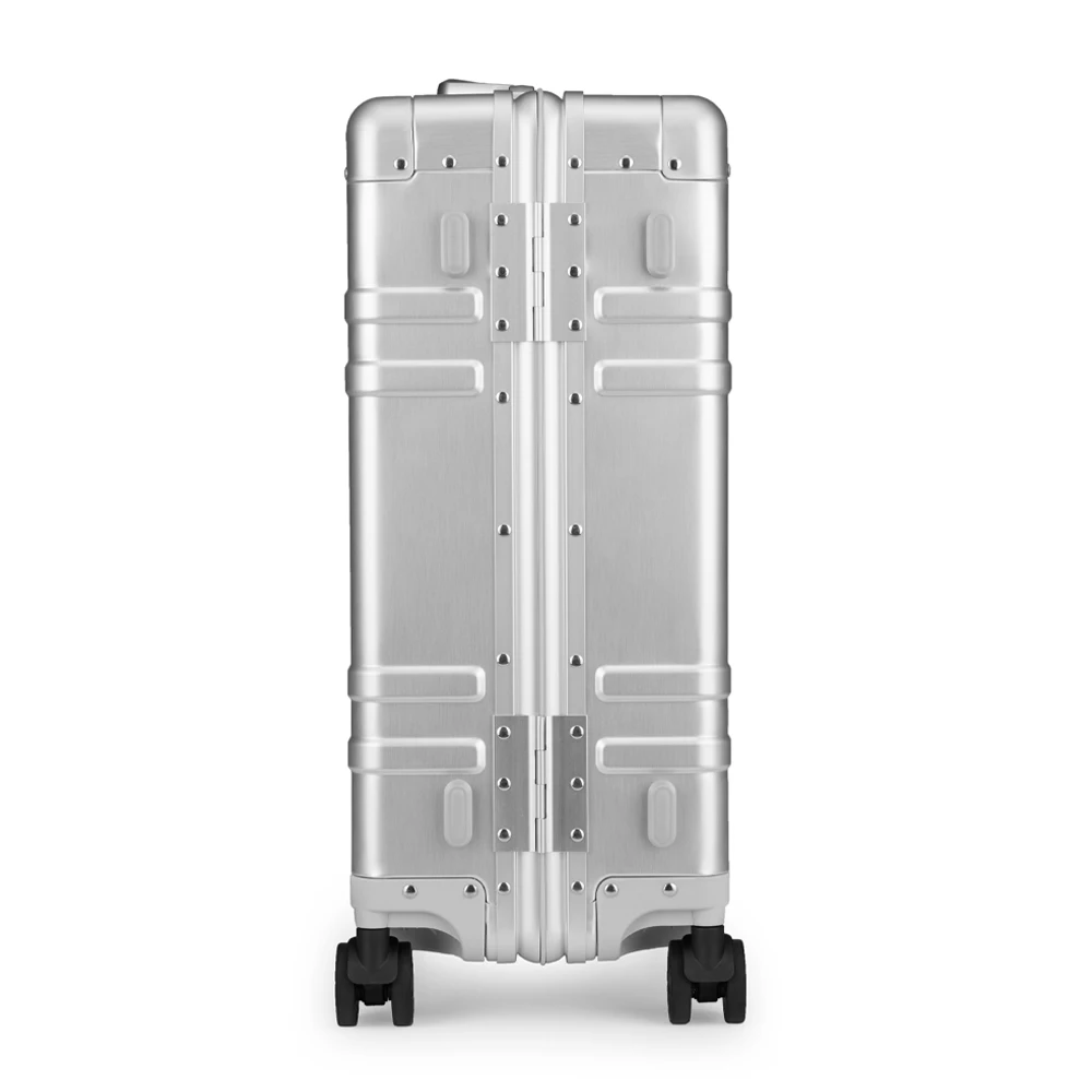Suitcase Light Hard Shell TSA Lock Trolley Case Travel Aluminum Luggage
